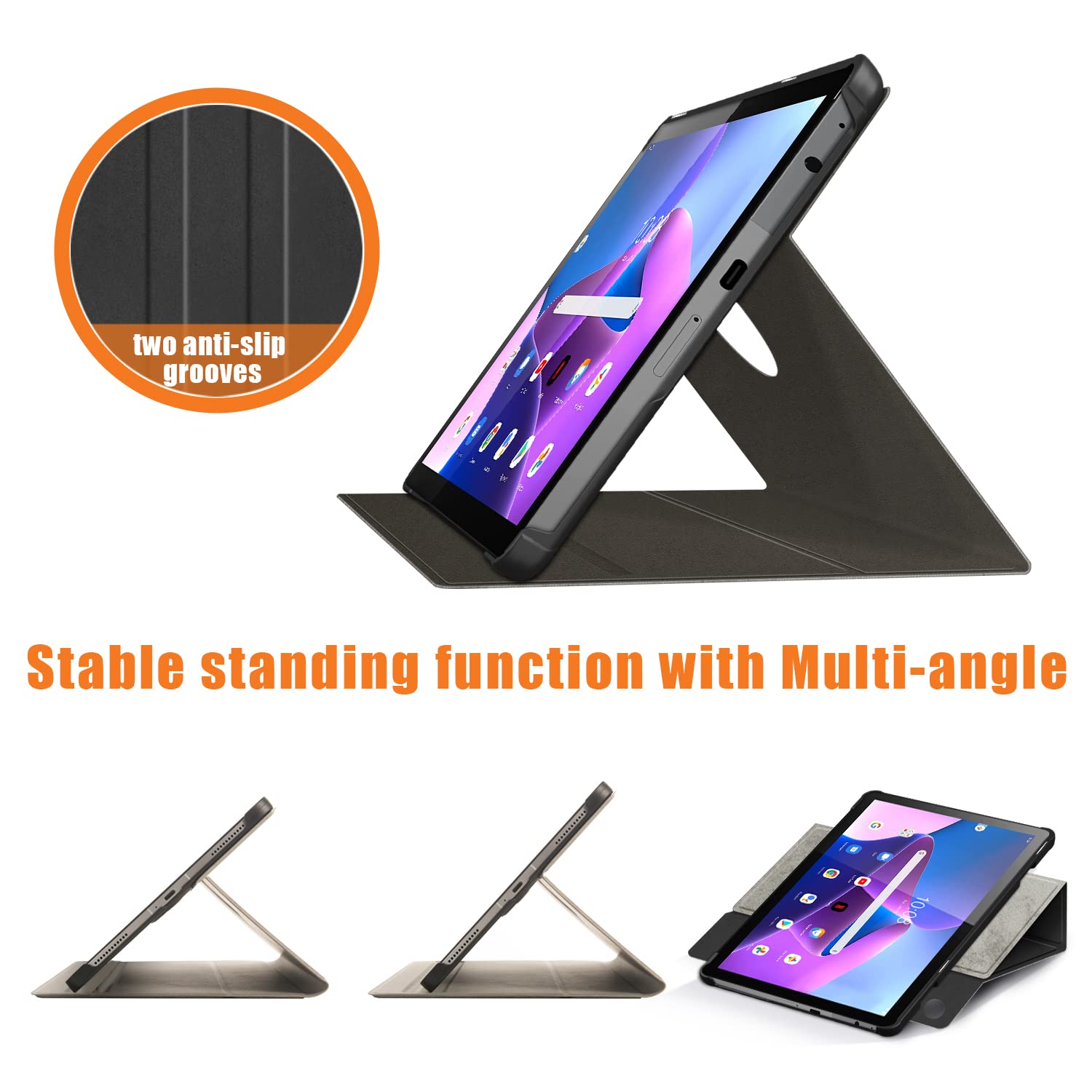 Amazon | Duanr Lenovo Tab B10 (3rd Gen) 10.1インチ 専用ケース
